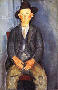 Amedeo Modigliani The Little Peasant oil painting reproduction